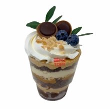 Десерт в стакане начинка сникерс