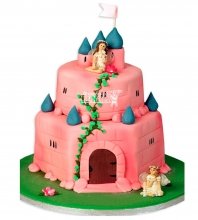 Детский торт замок