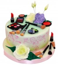 Женский торт макияж