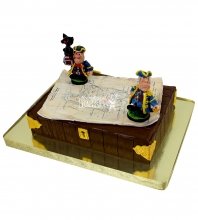 Детский торт с пиратами