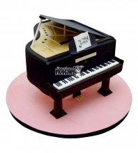 3D Торт пианино