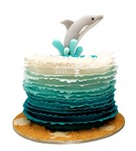 Торт дельфин