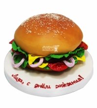 3D Торт Гамбургер