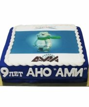 Корпоративный торт для АНО "АМИ"