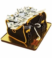 3D торт сумка с деньгами