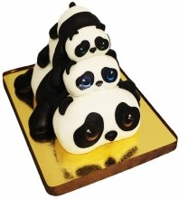 3D торт панды