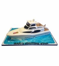 3D Торт яхта