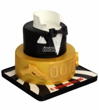 Торт на день рождения Агент 007