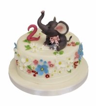 Детский торт со слоником