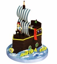 3D торт пират