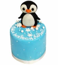 Торт пингвин