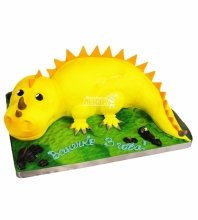 3D торт динозаврик