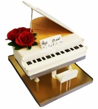 3D торт пианино
