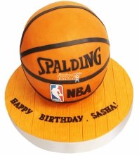 3D торт баскетбольный мяч