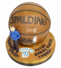3D Торт баскетбольный мяч